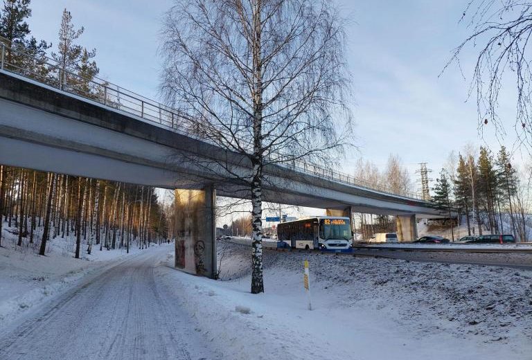 Infra- ja katutyöt Lielahdessa