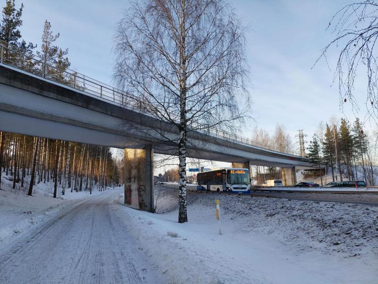 Infra- ja katutyöt Lielahdessa